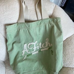 Abercrombie & Fitch Green Tote
